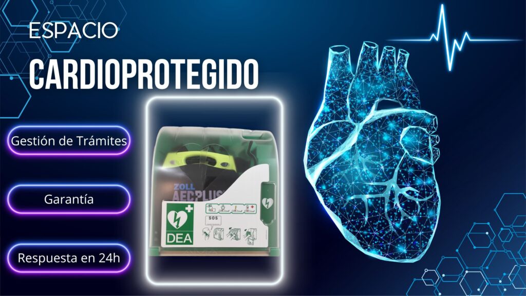 Desfibriladores automáticos en uso en empresas